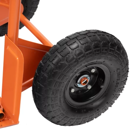 Тележка ручная 2-х колесная Сибртех 69301, облегченная, г/п 150кг, откидная платформа 430х355мм купить в Екатеринбурге