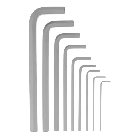 Набор ключей имбусовых, HEX, 2-12 мм, CrV, 9 шт., удлиненные Сибртех 123697 купить в Екатеринбурге