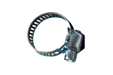 Хомуты металлические стандартное болтовое крепление 70-90мм ширина 9мм  ШУРУПЬ 45635 купить в Екатеринбурге