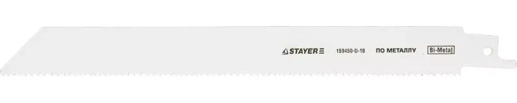 Полотно STAYER "PROFI" S1122VF к саб эл.ножов Bi-Met,унив с перем шаг зубьев,дерев с гвозд,мет,пласт,мет.трубы до 4" 159450-U-18 купить в Екатеринбурге