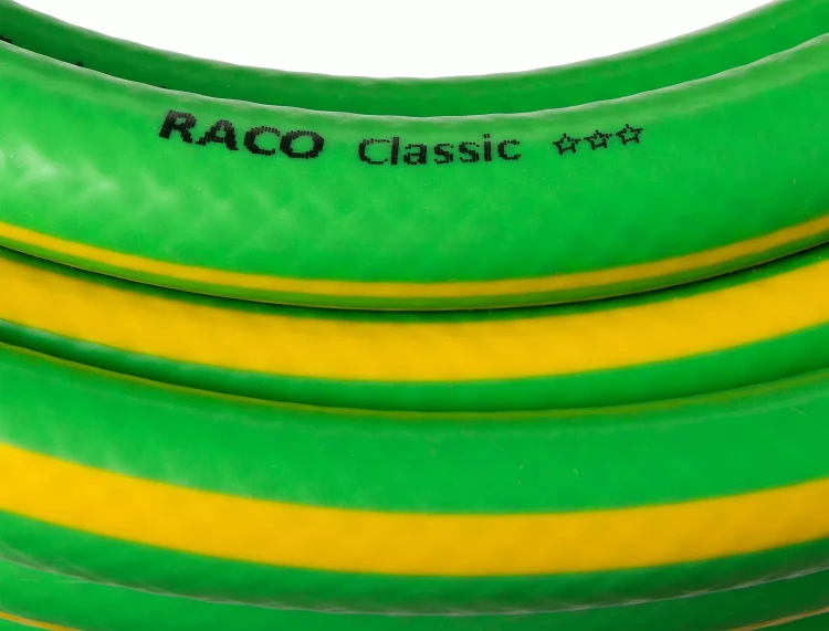 Шланг RACO CLASSIC поливочный, 25атм., армированный, 3-х слойный, 1/2"х50м 40306-1/2-50_z01 купить в Екатеринбурге