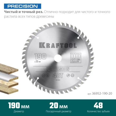 Диск пильный PRECISION, повышенный ресурс 36952-190-20 купить в Екатеринбурге