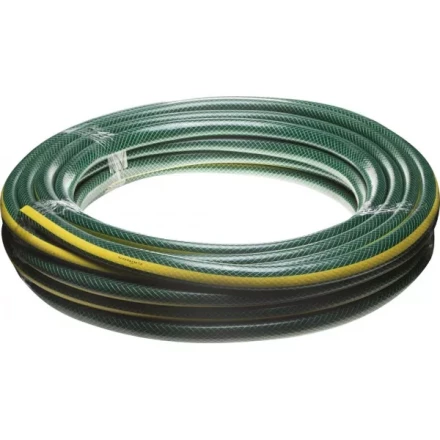 Шланг GRINDA &quot;STANDARD&quot; поливочный, 10 атм., армированный, 3-х слойный, 1&quot;х25м 429000-1-25 купить в Екатеринбурге