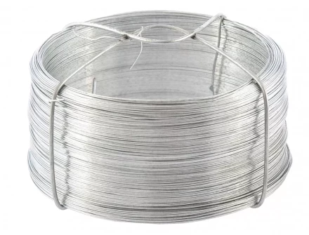 Проволока стальная оцинкованная 0,5 мм длина 200м Сибртех 47750 купить в Екатеринбурге