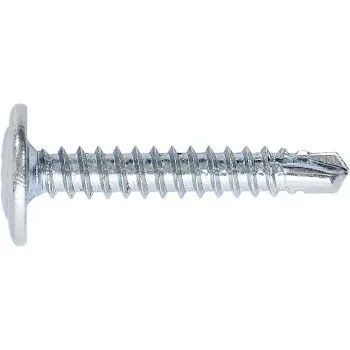 Саморезы  4,2х51, с прессшайбой, PH №2, наконечник сверло, оцинкованные 4000шт/кор ШУРУПЬ 48756 купить в Екатеринбурге