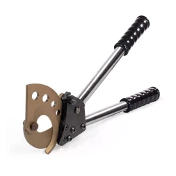 Секторные ножницы КВТ НСТ-38 для резки кабелей до 38 мм, проводов АС со стальным сердечником и прутков из низкоуглеродистой стали (84394)