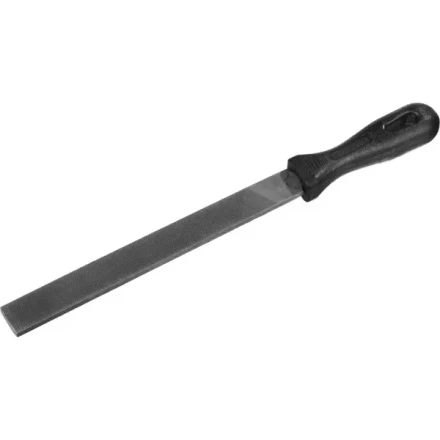 Напильник СИБИН плоский с пластиковой рукояткой, 200мм 16701-20 купить в Екатеринбурге