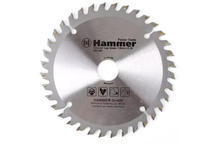 Диск пильный твердосплавный HAMMER Ф130х20мм 36зуб. (205-201) купить в Екатеринбурге