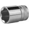Торцовая головка KRAFTOOL "INDUSTRIE QUALITAT", Cr-V, SUPER-LOCK, хромосатинированная, 1/2", 21 мм 27801-21_z01 купить в Екатеринбурге