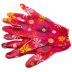 Перчатки садовые из полиэстера с нитрильным обливом, цветы, М Palisad 67857 купить в Екатеринбурге