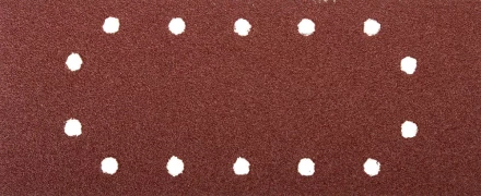 Лист шлифовальный ЗУБР &quot;МАСТЕР&quot;, 14 отверстий, для ПШМ на зажимах, Р40, 115х280мм, 5шт 35594-040 купить в Екатеринбурге