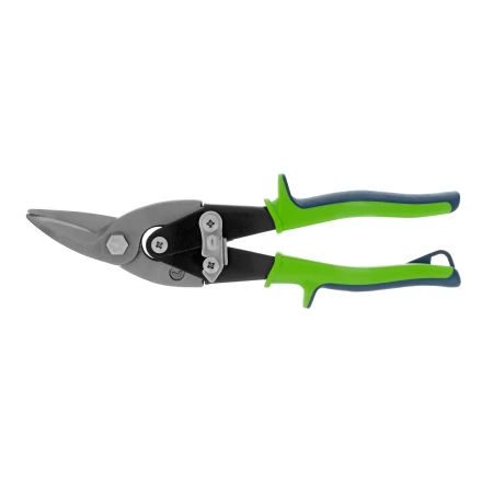 Ножницы по металлу, Сибртех 250 мм, левый рез, сталь С55, двухкомпонентные рукоятки, 78338 купить в Екатеринбурге