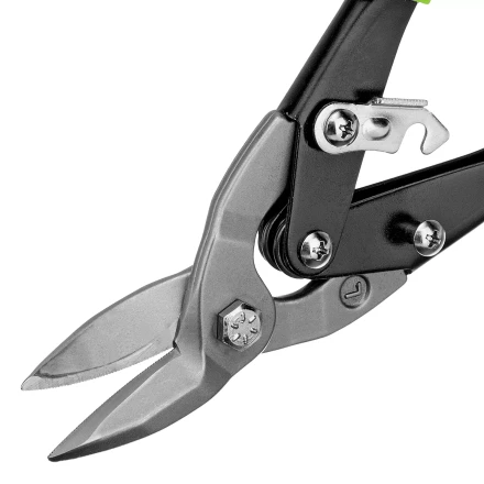 Ножницы по металлу, Сибртех 250 мм, левый рез, сталь С55, двухкомпонентные рукоятки, 78338 купить в Екатеринбурге