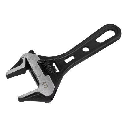 Ключ разводной 115 мм Denzel, CrV, кованый, укороченная рукоятка 15751 купить в Екатеринбурге