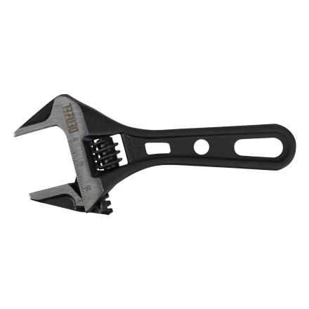 Ключ разводной 115 мм Denzel, CrV, кованый, укороченная рукоятка 15751 купить в Екатеринбурге