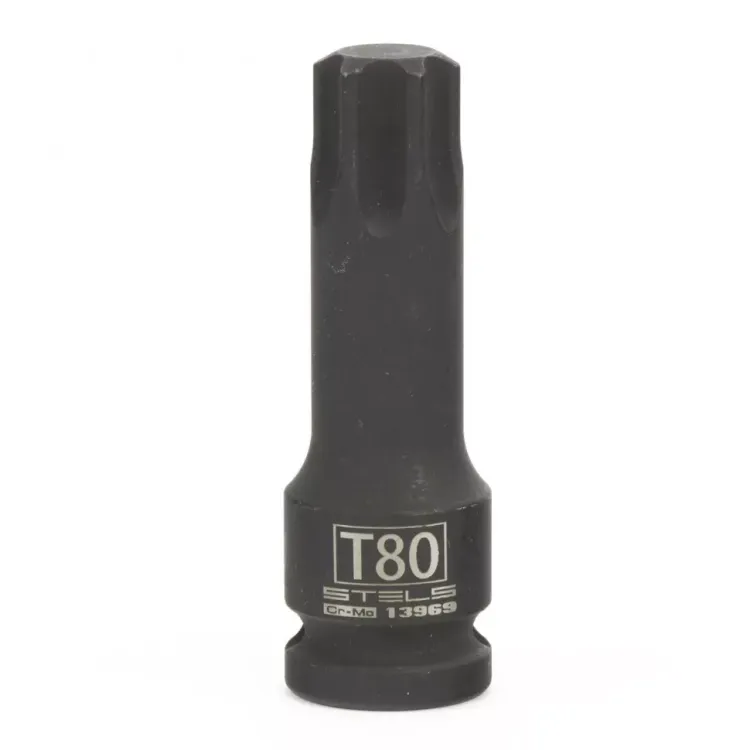 Головка ударная TORX 80 1/2"  Stels 13969 купить в Екатеринбурге