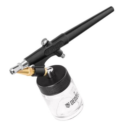 Аэрограф с нижним бачком Denzel AB2, 0,8 мм, 22 мл, 11 л/мин 57311 купить в Екатеринбурге