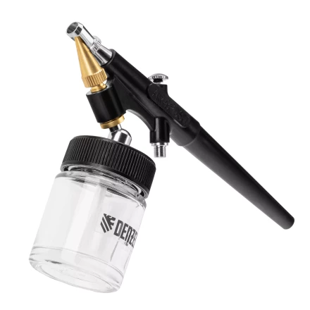 Аэрограф с нижним бачком Denzel AB2, 0,8 мм, 22 мл, 11 л/мин 57311 купить в Екатеринбурге