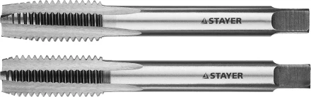 Комплект метчиков STAYER &quot;MASTER&quot;, сталь 9ХС, М12х1,5, 2 шт 28025-12-1.5-H2 купить в Екатеринбурге