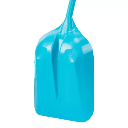 Лопата для уборки снега Palisad 61795, полипропилен, 330х490х1265 мм, цельнолитая конструкция, LUXE купить в Екатеринбурге