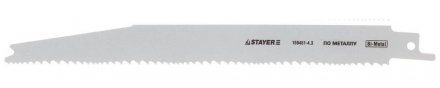 Полотно STAYER &quot;PROFI&quot; S345XF к саб эл.ножов Bi-Met,дер с гвозд,лист мет,Al проф 3-18мм,пласт,стеклопл,200/2,1-4,3мм 159451-4.3 купить в Екатеринбурге