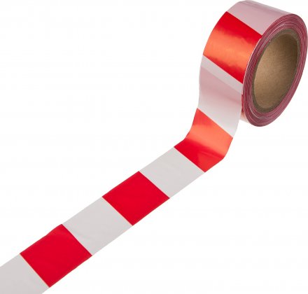 Сигнальная лента, цвет красно-белый, 50мм х 150м, STAYER Master 12241-50-150 купить в Екатеринбурге