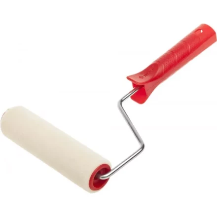 МИДИ-валик ЗУБР ЭКСПЕРТ &quot;ВЕЛЮР&quot;, 100% шерсть, ворс 4мм, ручка 6мм, d=32/150мм 03535-15 купить в Екатеринбурге