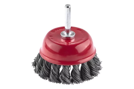 Кордщетка HAMMER чаша 63мм для дрели витая сталь (207-203) купить в Екатеринбурге