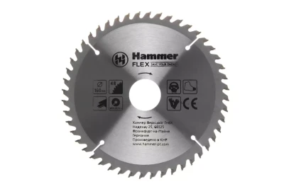 Диск пильный твердосплавный HAMMER Ф160х20мм 48зуб.