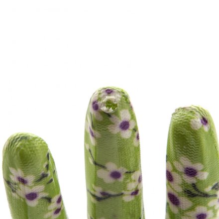 Перчатки садовые из полиэстера с нитрильным обливом, MIX цветов, M Palisad 67864 купить в Екатеринбурге