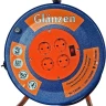 Удлинитель силовой на катушке GLANZEN 4 гн. КГ 3х2,5 ЕВ-50-010 купить в Екатеринбурге