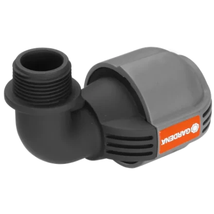 Соединитель L-образный 25 мм x 3/4”-наружная резьба GARDENA купить в Екатеринбурге