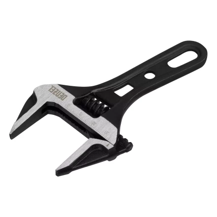 Ключ разводной Denzel 135 мм, CrV, кованый, укороченная рукоятка 15752 купить в Екатеринбурге