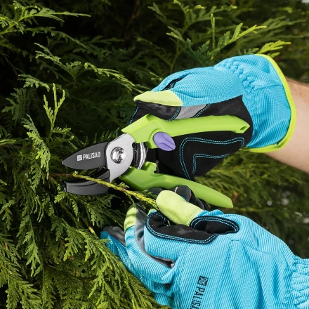 Секатор с наковальней Palisad, 190 мм, пластиковые рукоятки 60454 купить в Екатеринбурге