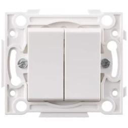 Выключатель СВЕТОЗАР двойной SV-55230-2