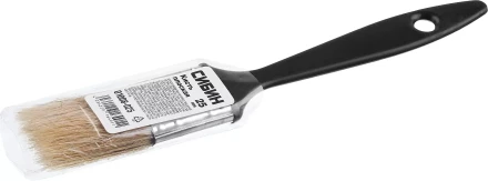 Кисть плоская СИБИН, пластиковая ручка, светлая щетина, 25мм 01008-025 купить в Екатеринбурге