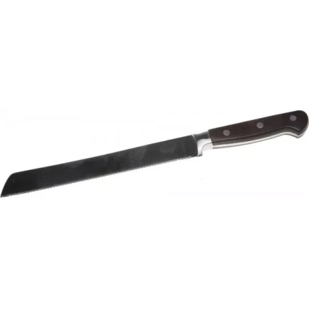 Нож LEGIONER &quot;AUGUSTA&quot; хлебный с деревянной ручкой, нерж лезв 180мм 47865 купить в Екатеринбурге