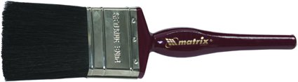 Кисть плоская &quot;Декор&quot; 1&quot; (25 мм) натуральная черная щетина деревянная ручка  MATRIX 82620 купить в Екатеринбурге