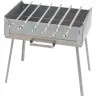 Мангал-дипломат в сумке 410x280x125 1,5 мм 6 шампуров в комплекте PALISAD Camping 69538 купить в Екатеринбурге
