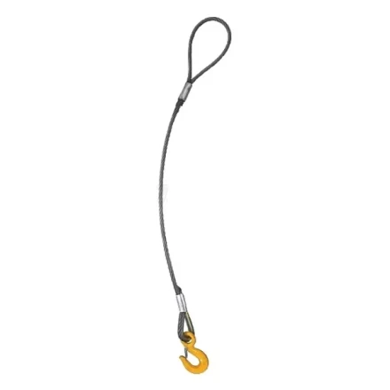 Строп канатный одноветвевой 1СК 0.75 т L=7.5 м с кч din 0.75 т канат din опрессовка купить в Екатеринбурге
