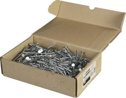 Гвозди ЗУБР &quot;МАСТЕР&quot; с большой потайной головкой оцинкованные чертеж №7811-7102, 4,2х100мм, 5кг 305090-42-100 купить в Екатеринбурге