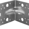 ЗУБР УКУ-2.5, 90 x 130 x 130 x 2.5 мм, цинк, усиленный крепежный уголок (31011-130) купить в Екатеринбурге