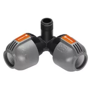 Соединитель L-образный 25 мм x 1/2&quot;-наружная резьба GARDENA купить в Екатеринбурге