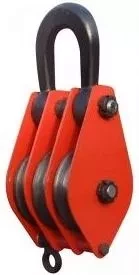 Блок монтажный трехрольный с ушком HQLK 3-50 К3 50т 1049406 купить в Екатеринбурге