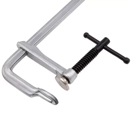 Струбцина F-образная Denzel 20472, 100x600мм, кованая купить в Екатеринбурге