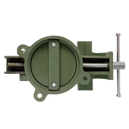 Тиски слесарные Сибртех 18619, 125 мм, стальные, поворотные купить в Екатеринбурге