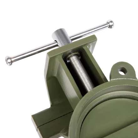 Тиски слесарные Сибртех 18619, 125 мм, стальные, поворотные купить в Екатеринбурге