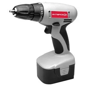 Дрель-шуруповерт аккумуляторная Интерскол ДА-12ЭР-02 Li-ion (2 х 1,5Ач) купить в Екатеринбурге
