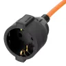 Удлинитель-шнур силовой Denzel Garden Series, ПВС, 10м, 1 розетка 3 x 1,5 мм, 3 м 37407 купить в Екатеринбурге