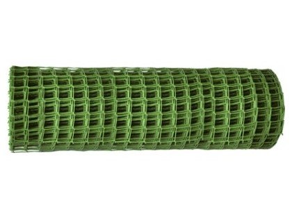 Заборная решетка в рулоне 1,5х25 м ячейка 55х55 мм зеленая Россия 64535 купить в Екатеринбурге